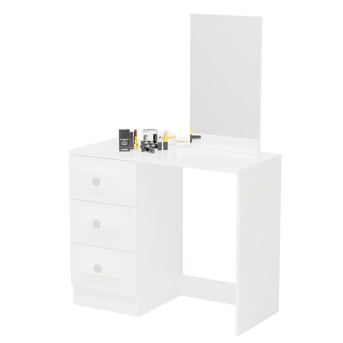 Latitude Run® Saito Vanity Set with Mirror & Reviews Wayfair